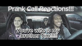 Prank Call Reaction with Passengers Nephew Tommy quotYour Wife Is My Brother TIMquot prankcall funny [upl. by Amron]