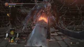 Smouldering LakeOld Demon King  Lets play DARK SOULS 3 pt14 [upl. by Furnary]