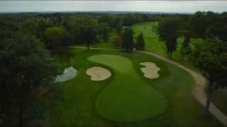 Hole 13 Flyover  Hazeltine National Golf Club [upl. by Ater98]