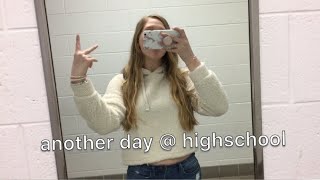 another day at highschool  vlogmas day 13 [upl. by Berners312]