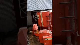 Grinding Corn For Feed farming agriculture tractor johndeere dairyfarm dairbeef cows life [upl. by Ynaffyt]