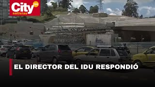 El IDU responde al desarrollo de las obras en el norte de Bogotá  CityTv [upl. by Datha]