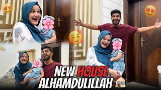 Naye Ghar ko dekh kar Fatimah Emotional Hogayi 🥹♥️ Most Awaited Vlog 😭🥳 [upl. by Mcnully]