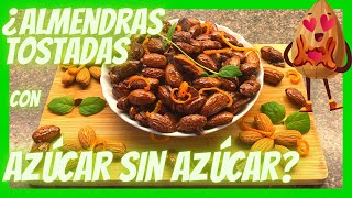 Aprende cómo hacer las ALMENDRAS Caramelizadas Garrapiñadas con AZUCAR y CANELA 👉 fácil rápido 💪💜 [upl. by Tneicniv]