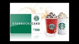 Get a 100 Starbucks Gift Card Coffee Frapuccino Latte Tea Special Offer [upl. by Chastain172]