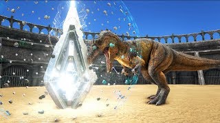 Overseer VS Giganotosaurus  ARK Survival Evolved  Cantex [upl. by Warfold]