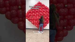 Pared de globos link de Navidad Christmas balloon wall balloon globos decoration christmas [upl. by Xuaeb820]