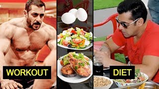 Salman Khans Secret Diet amp Workout Schedule Revealed For Race 3 [upl. by Ladnor]