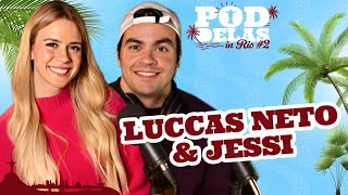 LUCCAS NETO E JESSI  PODDELAS IN RIO 315 [upl. by Frierson]