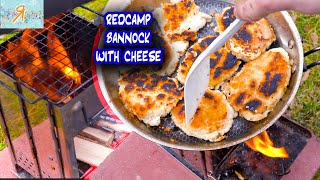 REDCAMP WOOD BURNING STOVE BANNOCK With Cheese REVIEW Small [upl. by Yras889]