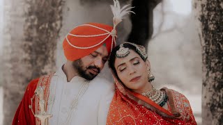 BEST SIKH WEDDING HIGHLIGHTS 2024  SAME DAY EDIT  HARMANDEEP amp VEERPAL [upl. by Alleris338]