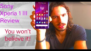 Sony Xperia 1 III 256GB Frosted Purple Full Review 11 Days [upl. by Blinnie360]