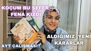 2025 YKS ÇALIŞMALARIM  KOÇUMLA ALDIĞIMIZ YENİ KARARLAR  YKS VLOG  AYT KONULARINDA NEREDEYİM [upl. by Pebrook]