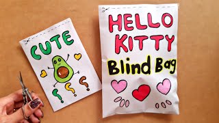 Blind bag Paper Tutorial 💖 How I make blind bag paper [upl. by Nnylg]