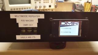 MMDVM Repeater with Nextion 24 Inch [upl. by Ramilahs]