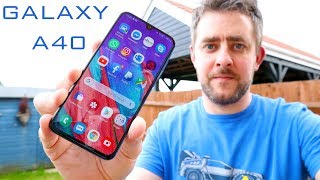 Samsung Galaxy A40 Review  Best Budget Smartphone By Samsung [upl. by Valdas351]