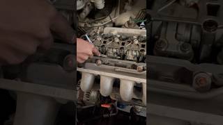 VALVE CLEARANCE CHECK motovlog youtubeshorts tappatadjust engine trending automobile [upl. by Ahsoem269]