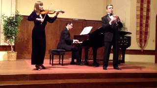 Londonderry Air Danny Boy for Violin Clarinet and Piano [upl. by Deeyn]