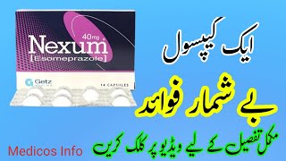 nexum capsule 40 mg uses in urdu Esomeprazole  How to use nexum capsule  side effects [upl. by Vaios708]