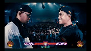 FlipTop  Hazky vs CripLi [upl. by Silirama270]