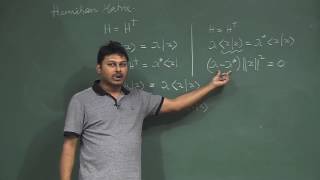 Lecture 16 Hermitian Matrix [upl. by Naillig957]