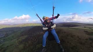 Ginger Air Development School Andy Mac Flies Emma  Bradwell Edge 191024 [upl. by Nayd239]