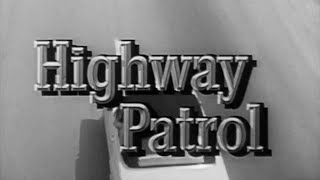 Classic TV Theme Highway Patrol Broderick Crawford [upl. by Figone]