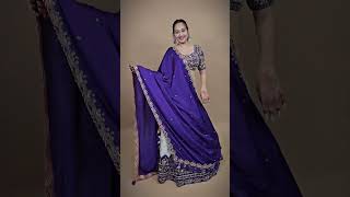 Art of Fashion Do you know how to create a stunning Kali with Umbrella Belt Lehenga👗 [upl. by Adnawahs]