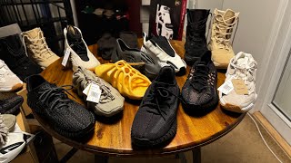 Sizing Tips for Various Yeezy Models US Size 12 Based [upl. by Dulcine]