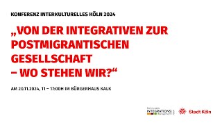 Konferenz Interkulturelles Köln 2024 KIK [upl. by Andromeda]