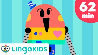 LINGOKIDS BABY BOT BEST SONGS 🤖🎶 Dance and Learn with BABY BOT [upl. by Lehet814]