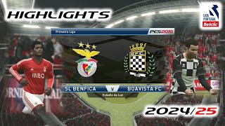 Losing Winning a Draw │ Benfica vs Boavista │ 202425 │ Master League Coach Mode │ PES 2015 [upl. by Kred994]