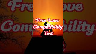 👉❤️ Test Your Love Compatibility With Your Crush 👩‍❤️‍💋‍👨lovequizgamelovetestcrush [upl. by Yelsha]