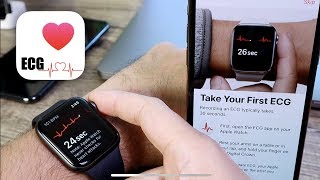 WatchOS 512  My First ECG TEST Electrocardiogram with Apple Watch [upl. by Seroled]