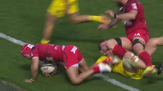 TOP 14  Essai de Cheslin KOLBE RCT  RC Toulon  Stade Rochelais  J15  Saison 20212022 [upl. by Nelhsa]