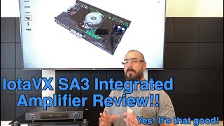 IotaVX SA3 Integrated Amplifier Review [upl. by Wallas241]