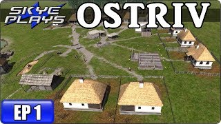 OSTRIV Ep 1  New City Building Game  How To Get A Great Start  Lets Play  Gameplay  Tips [upl. by Hesky]