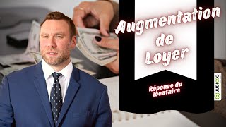 Comment répondre à un avis daugmentation de loyer [upl. by Fulmer]