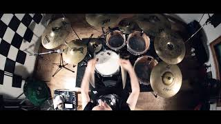 Michael Devlin  Karma Drum Play Through By Parkway Drive [upl. by Shalne]