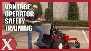 Exmark Vantage Standon Mower Operator Safety Training [upl. by Eceryt215]