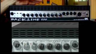 Gallien Krueger Backline 600 Review  Sound test [upl. by Chiquia433]