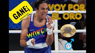 IMANE KHELIF BOXEADORA TRANS gana y buscara el ORO OLIMPIADAS PARIS 2024 [upl. by Strauss516]