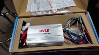 Pyle plmrmp3a amp review [upl. by Adniral]