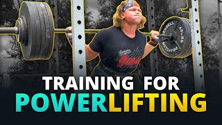 Strength Training For Powerlifting [upl. by Ocirnor]