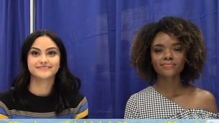 Riverdale  Camila Mendes Ashleigh Murray Interview WonderCon 2017 [upl. by Orest692]