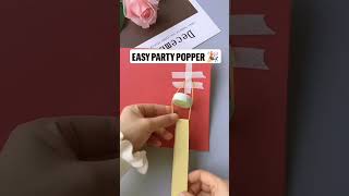 Easy party topper 🎂diy craft minicraftshortsviralfuninartcraftideasdiy [upl. by Elmina]