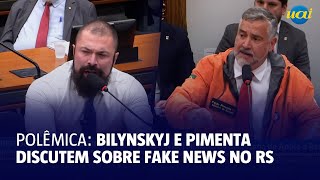 Bilynskyj e Pimenta discutem sobre fake news no RS [upl. by Manard423]