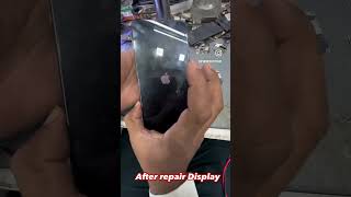 iPhone 13 Pro Max white screen problem iphonerepairing appleiphone display battery backpanel￼ [upl. by Aisad379]