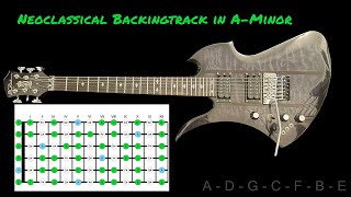 Neoclassical Rock  Metal Backingtrack in A minor [upl. by Westfall627]