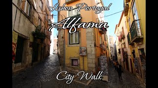 Alfama Lisbon Portugal City Walk [upl. by Remas]